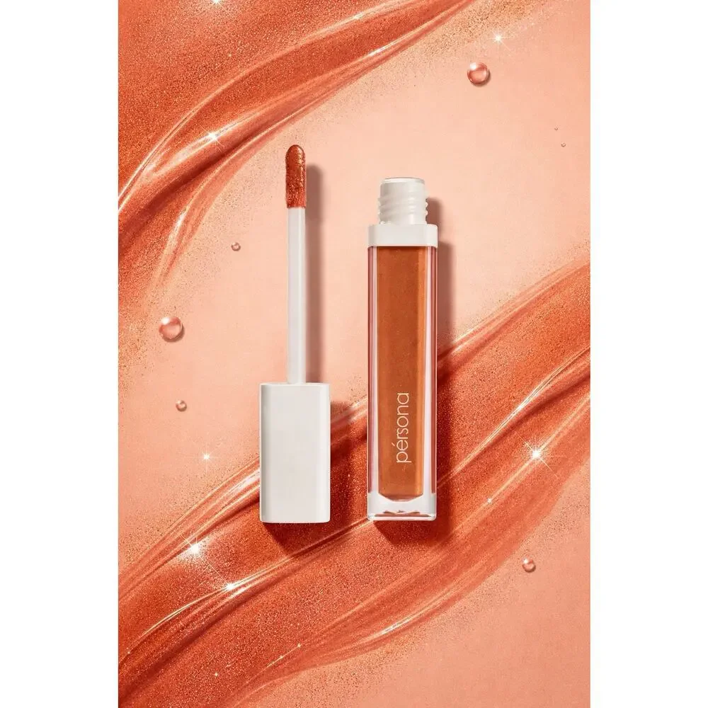 persona - Lip Gloss - Shade Honey Gloss - Vegan & Gluten Free - 6 mL